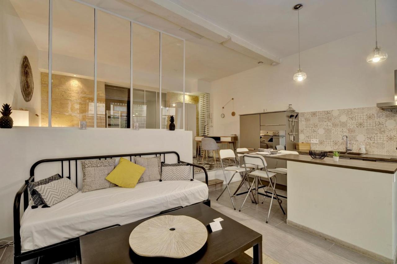 L'Atelier D'Auguste - Terrasse En Plein Coeur De Bordeaux Apartment ภายนอก รูปภาพ