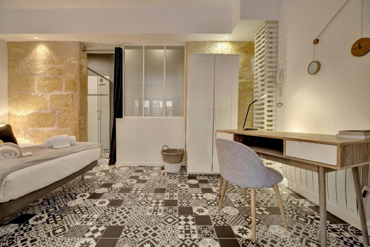 L'Atelier D'Auguste - Terrasse En Plein Coeur De Bordeaux Apartment ภายนอก รูปภาพ