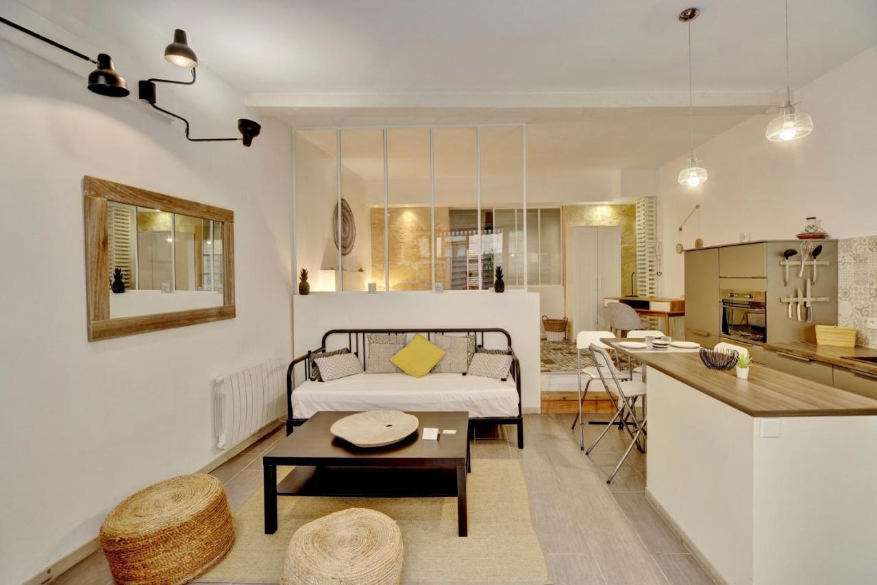 L'Atelier D'Auguste - Terrasse En Plein Coeur De Bordeaux Apartment ภายนอก รูปภาพ